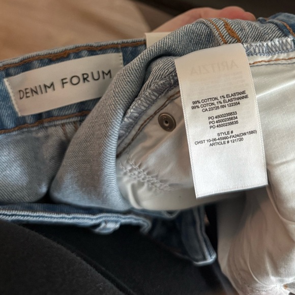 Denim Forum Remy Hi-rise Relaxed Jean - Picture 8 of 9